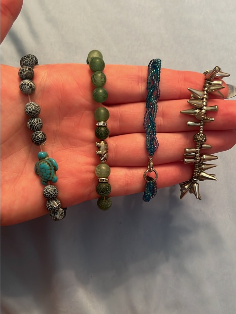 Assorted Women's Bracelets, Necklaces, and Scrunchies- $3 each